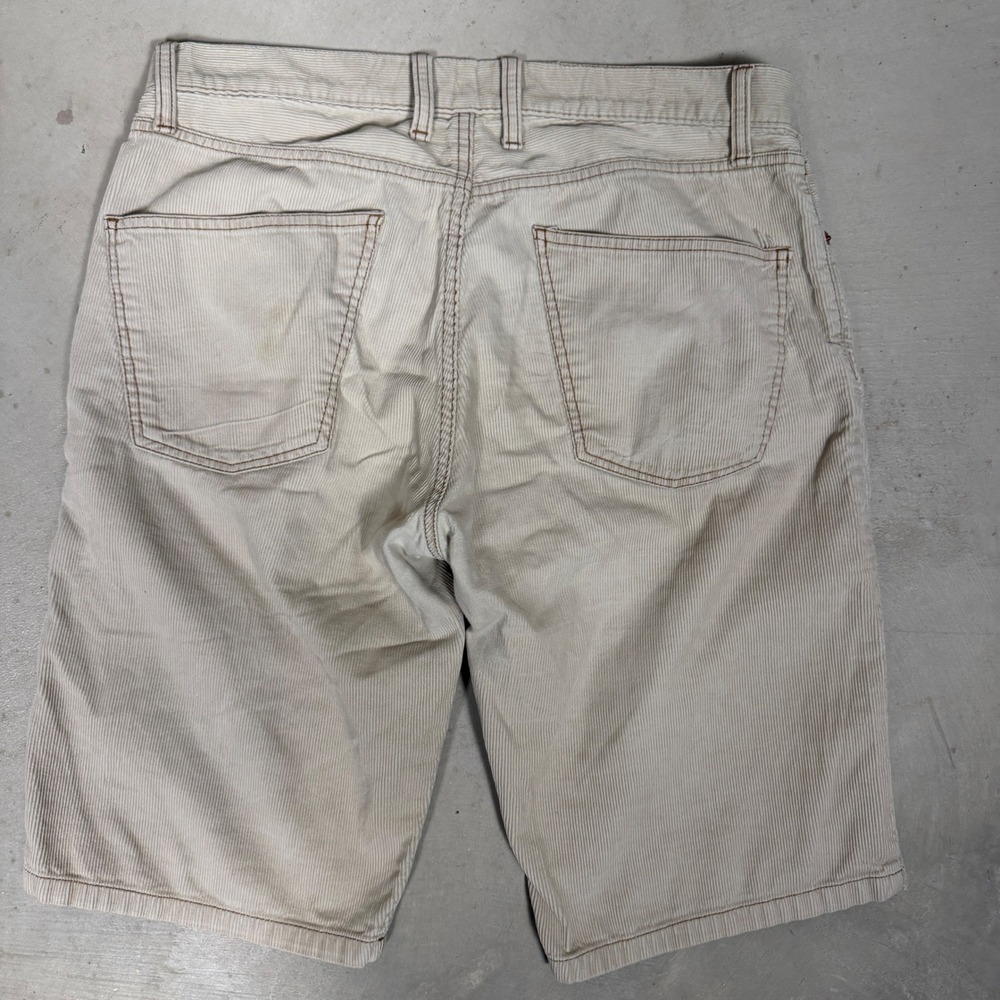 Lucky Brand Mens‎ Corduroy Shorts Tan Beige Cotton Size 33 - Picture 4 of 7
